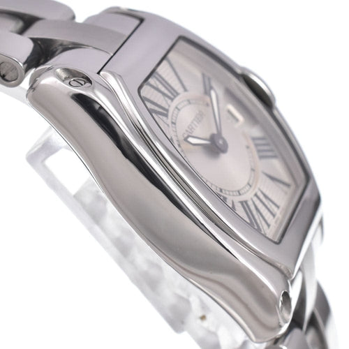 Montre Cartier - Montre Roadster à quartz en acier inoxydable et nacre 58 Facettes p4tvgdnpoi