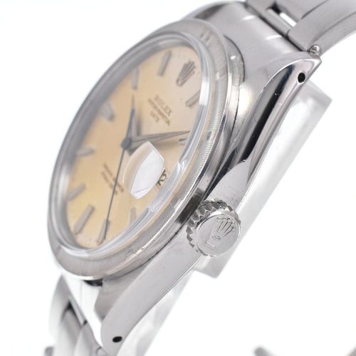 Montre Rolex - Montre Oyster Perpetual Date en acier et or jaune, index diamants 58 Facettes xgg8zmdqek
