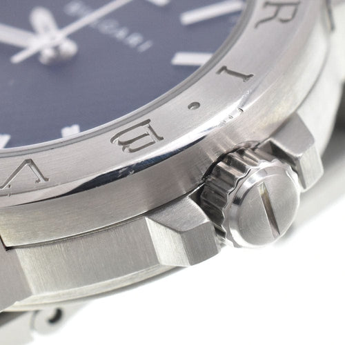 Montre Bvlgari - Montre Diagono à quartz en acier inoxydable 58 Facettes z3wvm1ebdy