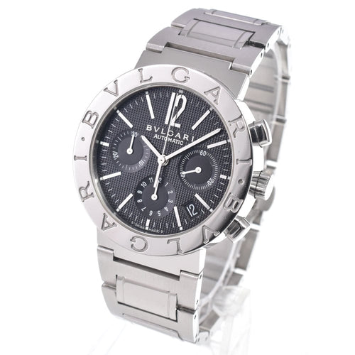 Montre Bvlgari Bvlgari - Montre chronographe automatique en acier inoxydable 58 Facettes jfo8yoi4e3