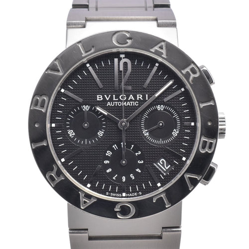 Montre Bvlgari Bvlgari - Montre chronographe automatique en acier inoxydable 58 Facettes jfo8yoi4e3