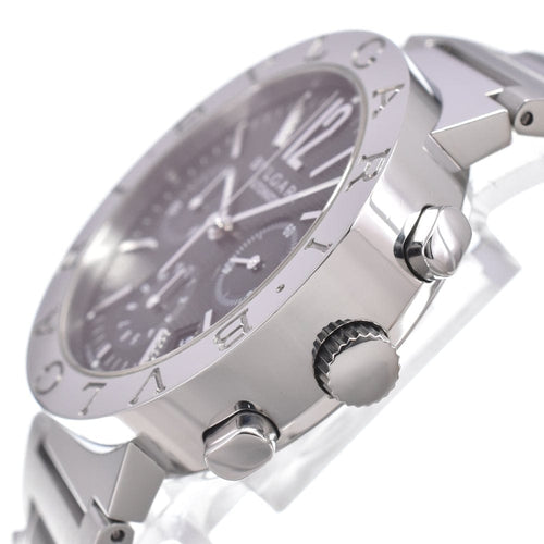 Montre Bvlgari Bvlgari - Montre chronographe automatique en acier inoxydable 58 Facettes jfo8yoi4e3