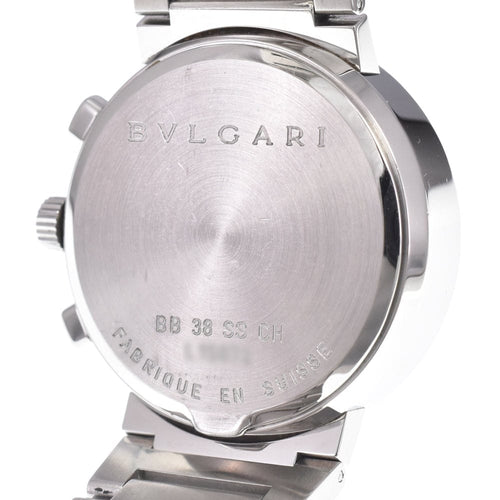 Montre Bvlgari Bvlgari - Montre chronographe automatique en acier inoxydable 58 Facettes jfo8yoi4e3