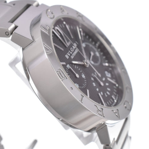 Montre Bvlgari Bvlgari - Montre chronographe automatique en acier inoxydable 58 Facettes jfo8yoi4e3