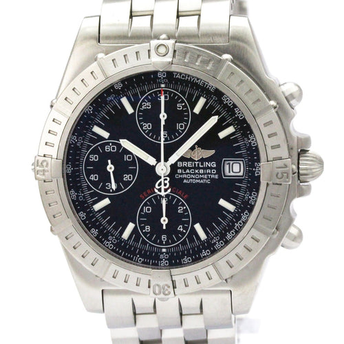 Montre Breitling - Montre Chronomat Blackbird en acier inoxydable 58 Facettes u5pf7tfc8n