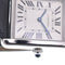 Montre Cartier - Montre Tank Solo à quartz en acier inoxydable et cuir 58 Facettes t96h8fbrif