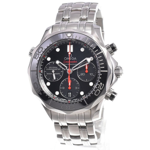 Montre Omega Seamaster Diver 300M - Montre chronographe automatique chronomètre en acier inoxydable 58 Facettes zb2z79k3uv