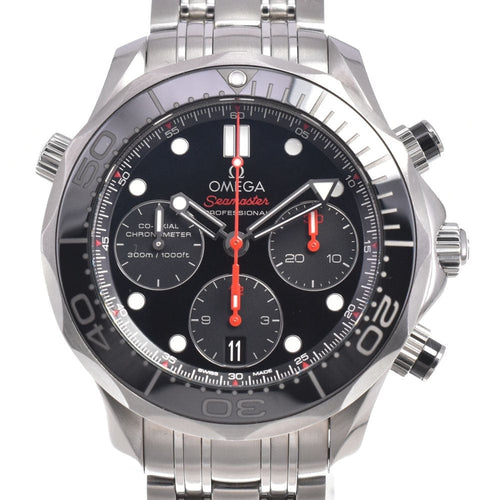 Montre Omega Seamaster Diver 300M - Montre chronographe automatique chronomètre en acier inoxydable 58 Facettes zb2z79k3uv