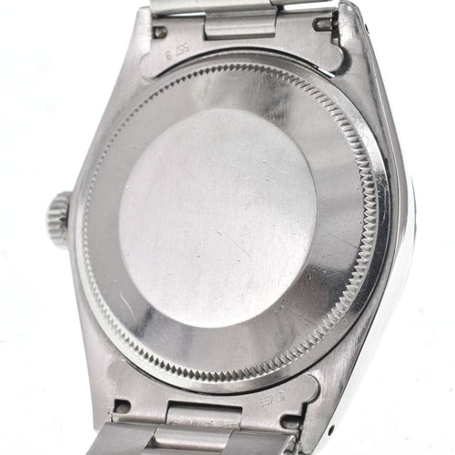 Montre Rolex - Montre Oyster Perpetual Date automatique, acier inoxydable et or jaune, index diamants 58 Facettes reg0cbe7je