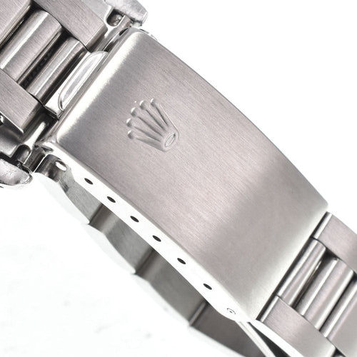 Montre Rolex - Montre Oyster Perpetual Date automatique, acier inoxydable et or jaune, index diamants 58 Facettes reg0cbe7je