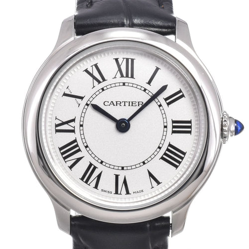 Montre Cartier - Montre Ronde Must à quartz en acier inoxydable 58 Facettes nfx7wsdod2