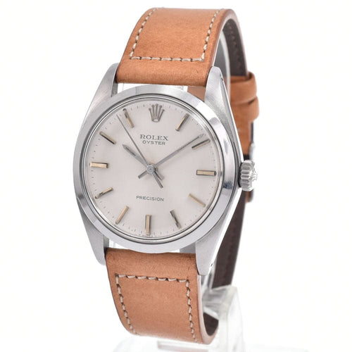 Montre Rolex - Montre Oyster Precision en acier 58 Facettes i0p0ikjh7i