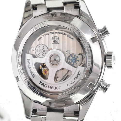 Montre TAG Heuer Carrera Calibre 1887 - Montre chronographe automatique en acier inoxydable et céramique 58 Facettes yups25a2o5