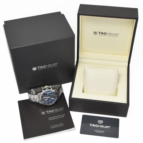 Montre TAG Heuer Carrera Calibre 1887 - Montre chronographe automatique en acier inoxydable et céramique 58 Facettes yups25a2o5