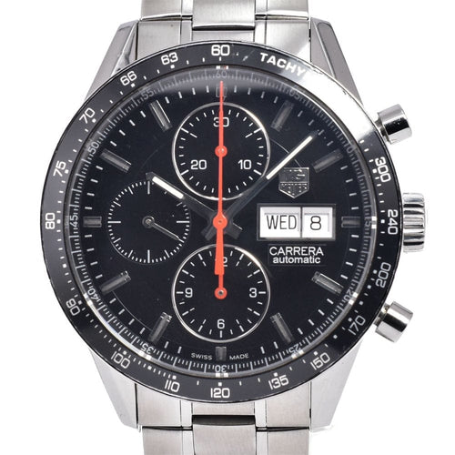 Montre TAG Heuer Carrera Calibre 16 - Montre chronographe automatique, date, acier et céramique 58 Facettes s4yyedf7mr