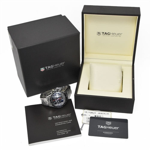 Montre TAG Heuer Carrera Calibre 16 - Montre chronographe automatique, date, acier et céramique 58 Facettes s4yyedf7mr