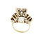 Bague 54 Bague cocktail en or jaune, rose et blanc 18 ct avec morganite et diamants 58 Facettes 37785
