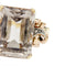 Bague 54 Bague cocktail en or jaune, rose et blanc 18 ct avec morganite et diamants 58 Facettes 37785