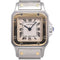 Montre Cartier - Montre Santos de Cartier Galbée à quartz en acier inoxydable et or jaune 58 Facettes nkf9ekfi2x