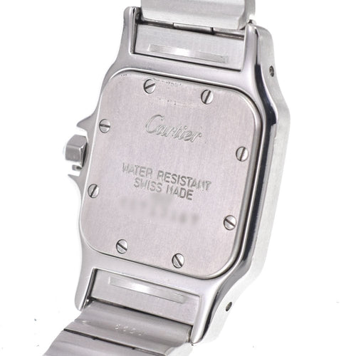 Montre Cartier - Montre Santos de Cartier Galbée à quartz en acier inoxydable et or jaune 58 Facettes nkf9ekfi2x