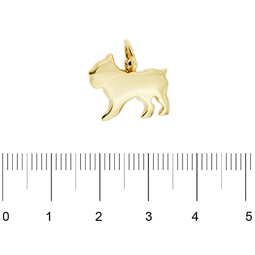 Pendentif Dodo - Pendentif chien en or jaune 18 ct 58 Facettes 21785