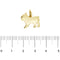 Pendentif Dodo - Pendentif chien en or jaune 18 ct 58 Facettes 21785