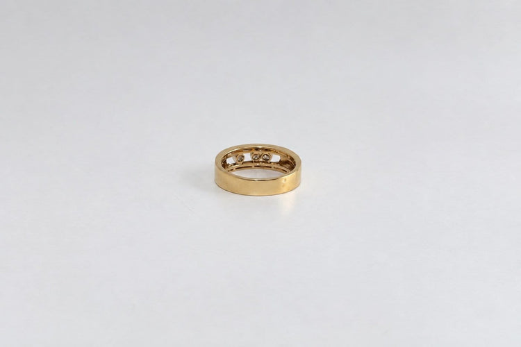 Bague 56.5 Messika - Bague Move Joaillerie en or jaune 18k avec diamants 58 Facettes LP1955/MPNNB