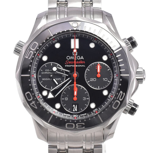 Montre Omega - Montre Seamaster Diver 300M chronomètre chronographe automatique en acier inoxydable 58 Facettes yyqi14bda3