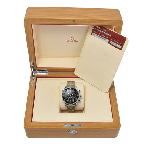 Montre Omega - Montre Seamaster Diver 300M chronomètre chronographe automatique en acier inoxydable 58 Facettes yyqi14bda3