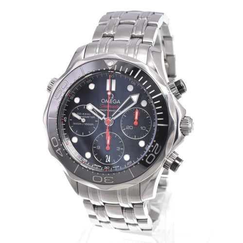 Montre Omega - Montre Seamaster Diver 300M Chronomètre Chronographe automatique en acier inoxydable 58 Facettes txu393a3c2