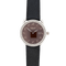 Montre Hermès - Montre Arceau à cadran chocolat, chiffres arabes, LM, set complet 58 Facettes 614