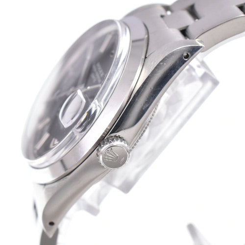 Montre Rolex Oyster Perpetual Date Automatic - Montre en acier et or jaune, index diamants 58 Facettes im58p95hfu