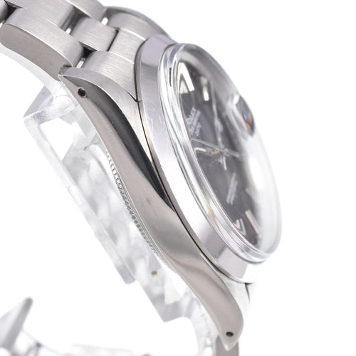 Montre Rolex Oyster Perpetual Date Automatic - Montre en acier et or jaune, index diamants 58 Facettes im58p95hfu