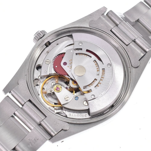 Montre Rolex Oyster Perpetual Date Automatic - Montre en acier et or jaune, index diamants 58 Facettes im58p95hfu