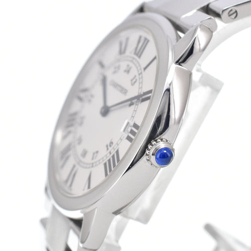Montre Cartier Ronde Solo de Cartier - Montre à quartz en acier inoxydable 58 Facettes va9dk6texp