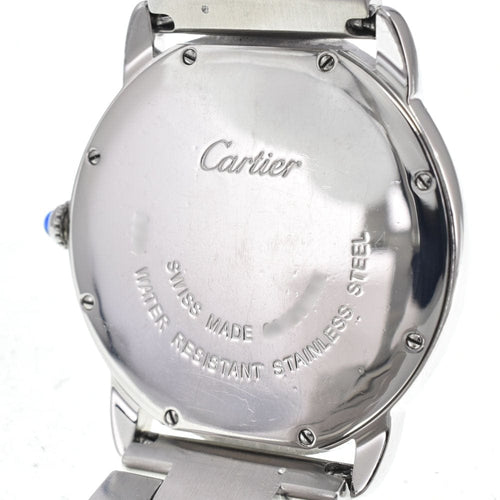 Montre Cartier Ronde Solo de Cartier - Montre à quartz en acier inoxydable 58 Facettes va9dk6texp
