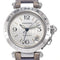 Montre Cartier Pasha C - Montre automatique en acier inoxydable et cuir 58 Facettes gpfdiay12i