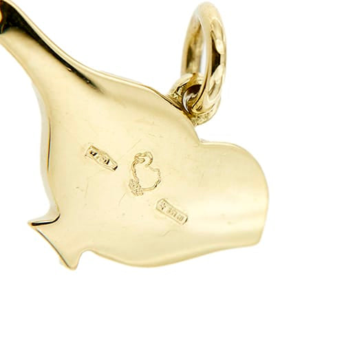 Pendentif Dodo - Pendentif passerotto en or jaune 18 ct 58 Facettes 39824