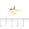 Pendentif Dodo - Pendentif passerotto en or jaune 18 ct 58 Facettes 39824