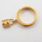 Hermès - Kelly Gavroche en métal plaqué or et cuir 58 Facettes ldansx3lvp
