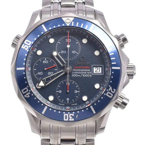 Montre Omega - Montre Seamaster Diver 300M Chronometer Chronograph automatique en acier inoxydable 58 Facettes sprna46uze