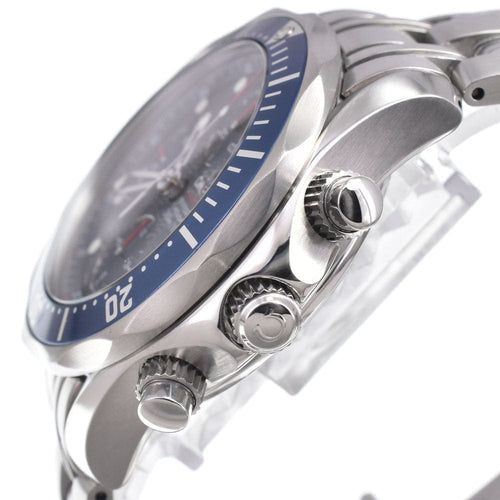 Montre Omega - Montre Seamaster Diver 300M Chronometer Chronograph automatique en acier inoxydable 58 Facettes sprna46uze