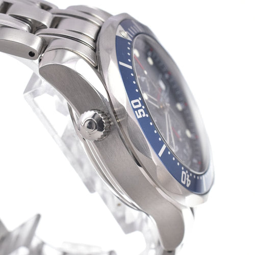 Montre Omega - Montre Seamaster Diver 300M Chronometer Chronograph automatique en acier inoxydable 58 Facettes sprna46uze
