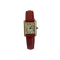 Montre Cartier - Montre Tank Must de Cartier vintage en vermeil, bracelet en cuir rouge 58 Facettes LV190