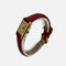 Montre Cartier - Montre Tank Must de Cartier vintage en vermeil, bracelet en cuir rouge 58 Facettes LV190