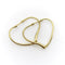 Boucles d'oreilles Tiffany & Co. - Créoles Open Heart Elsa Peretti en or 18k, taille moyenne 58 Facettes