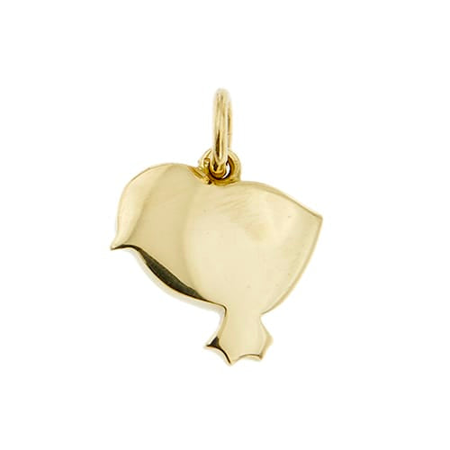 Pendentif Dodo - Pendentif poussin en or jaune 18 ct 58 Facettes 39827