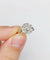 Bague 53 Bague marguerite Art déco en or blanc 18k et diamants taille rose 58 Facettes A08030