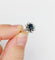 Bague 45 Bague marguerite vintage en or blanc 18k, saphir et diamants 58 Facettes A08033