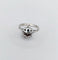 Bague 45 Bague marguerite vintage en or blanc 18k, saphir et diamants 58 Facettes A08033